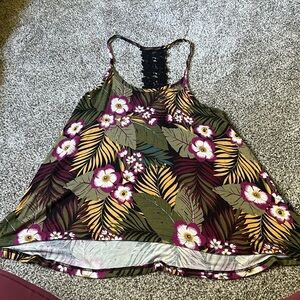 Floral tank top